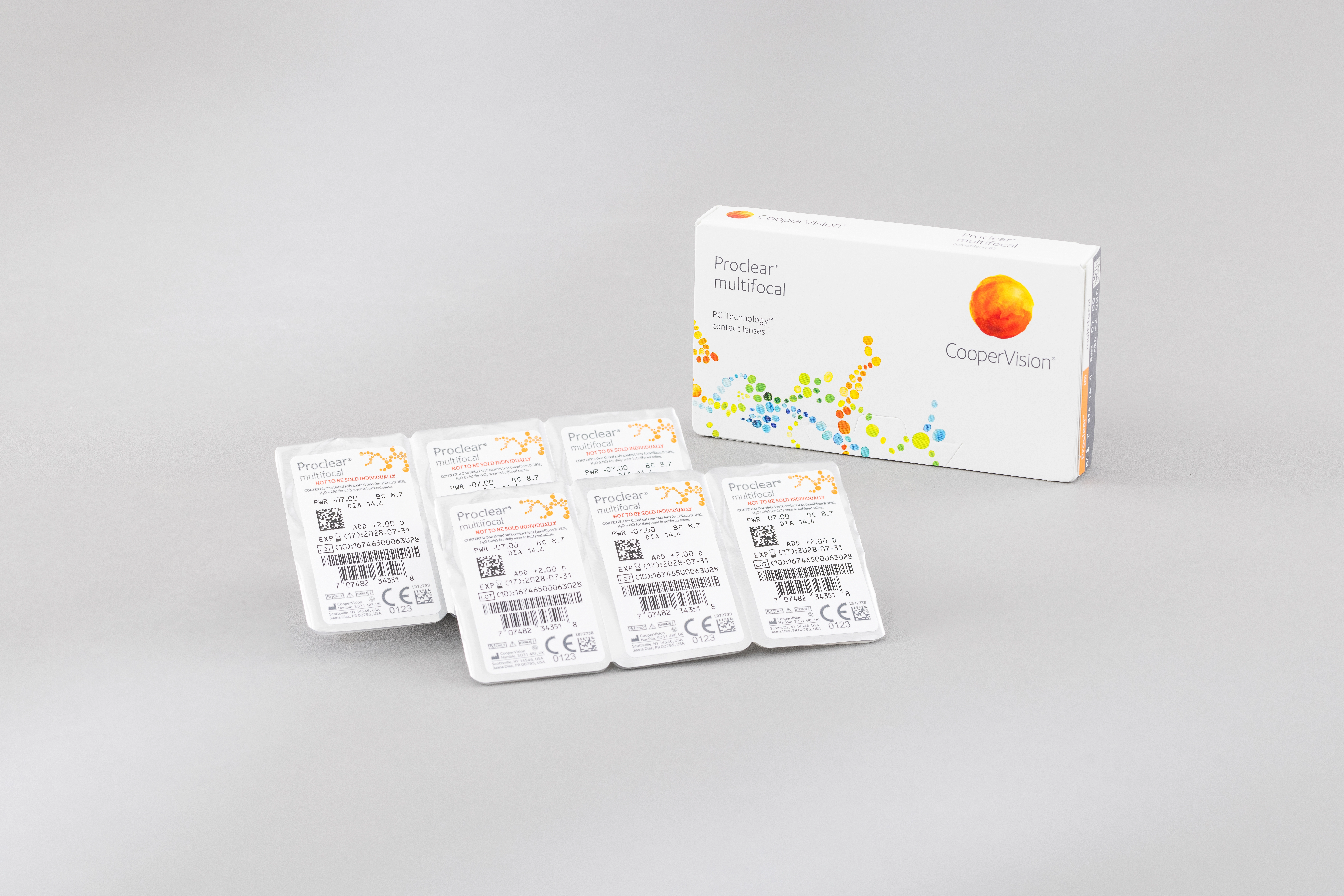 CooperVision ProClear kaufen Eine ausgepackte Kontaktlinsenbox des Topsellers CooperVision ProClear.