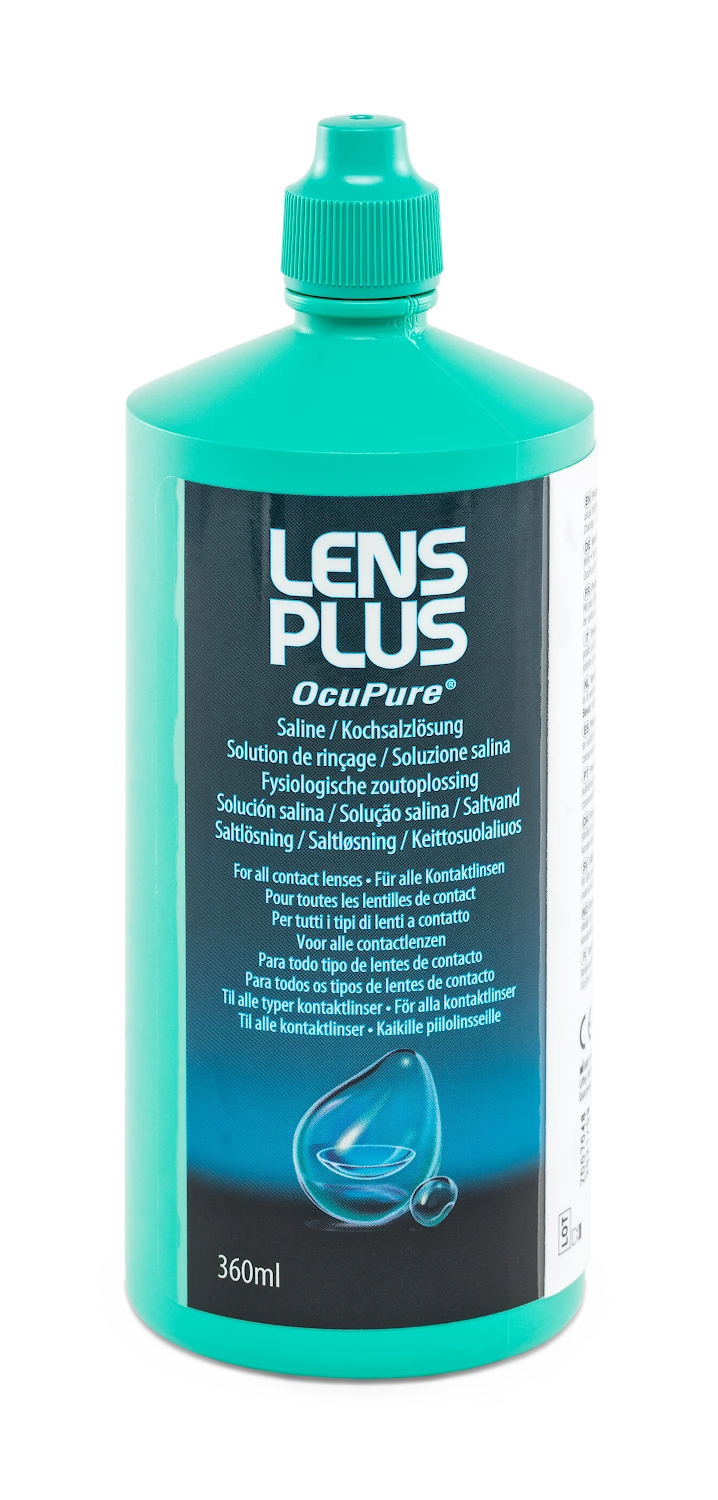 Lens Plus Kochsalzlösung