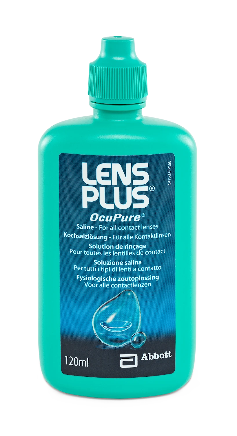 Lens Plus Kochsalzlösung