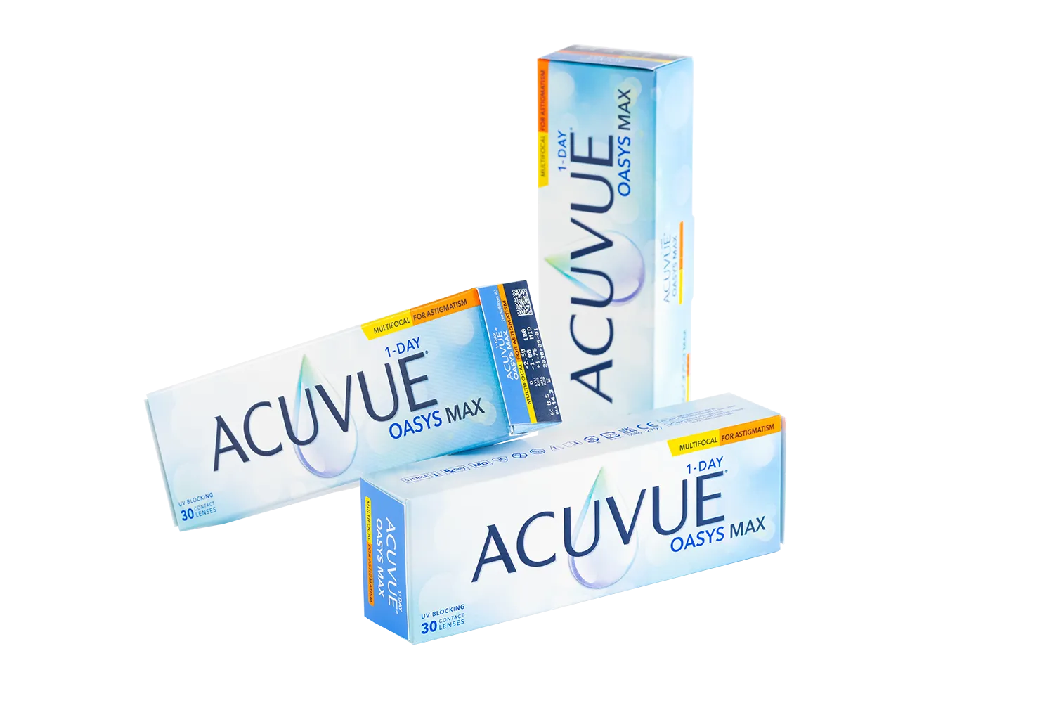 ACUVUE OASYS® MAX 1-Day Multifocal for Astigmatism