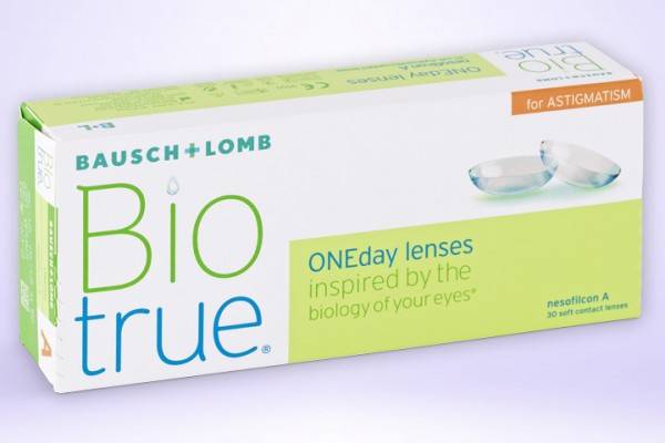 Tageslinse Biotrue® ONEday for Astigmatism 30-er Box