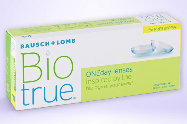 Tageslinse Biotrue® ONEday for Presbyopia 30-er Box